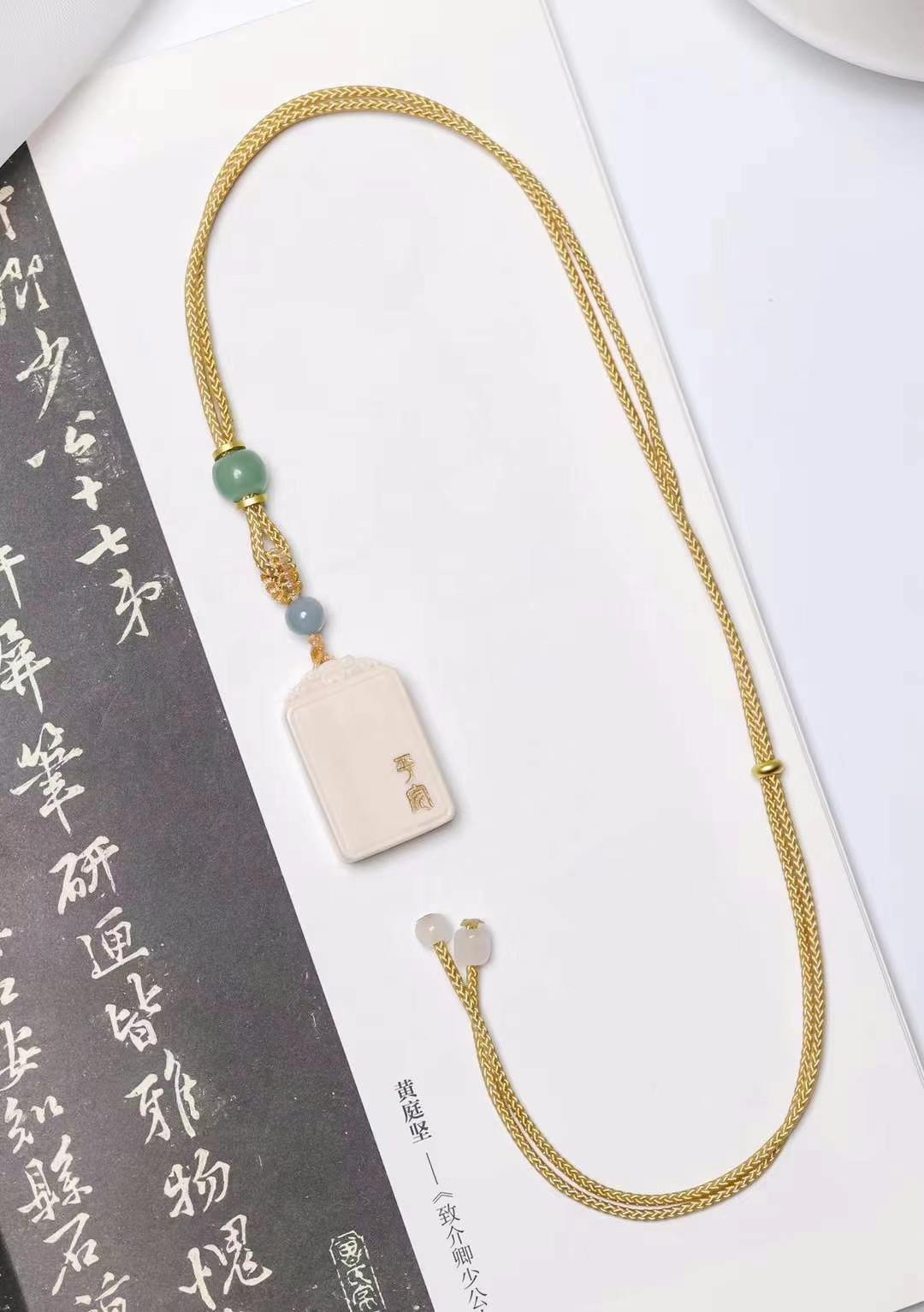 猛犸象牙无事牌平安牌冰料全品挂件吊坠车挂钥匙挂可定制刻字logo