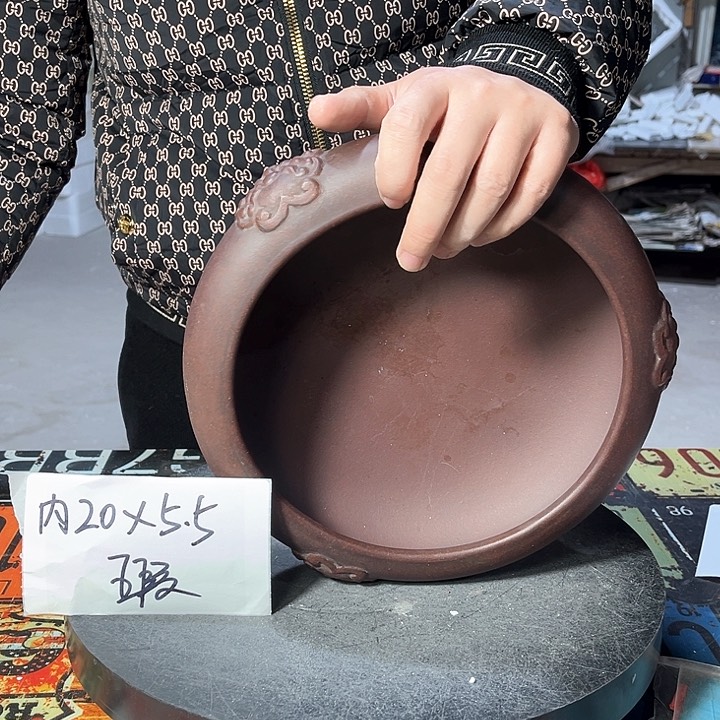 紫砂花盆紫砂花盆