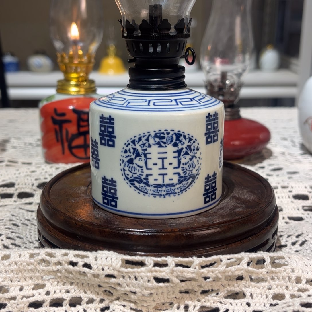 摆件景德镇手工陶瓷香薰灯