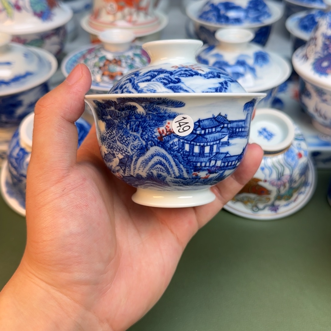 彦祖纯手工手绘茶具149