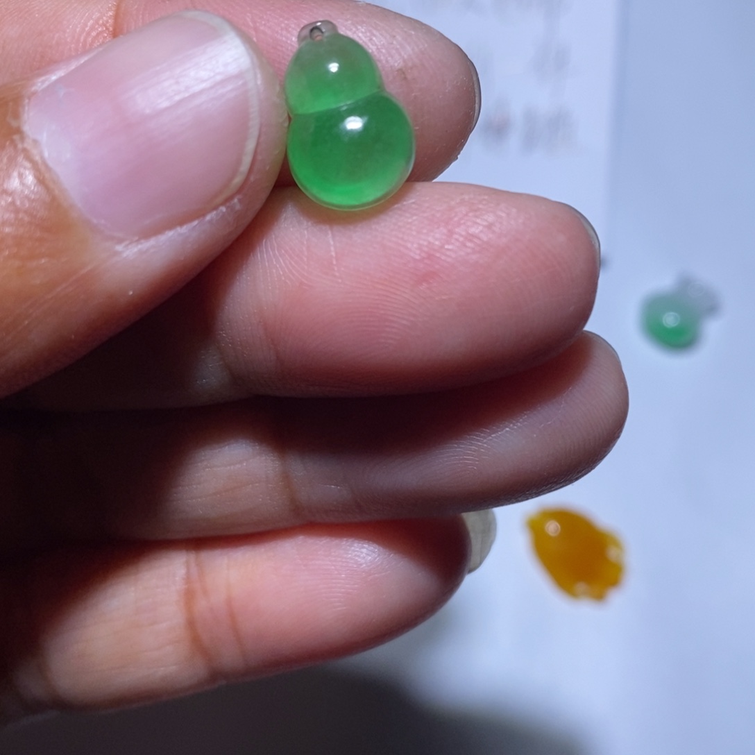 颈饰未镶嵌翡翠张**龟