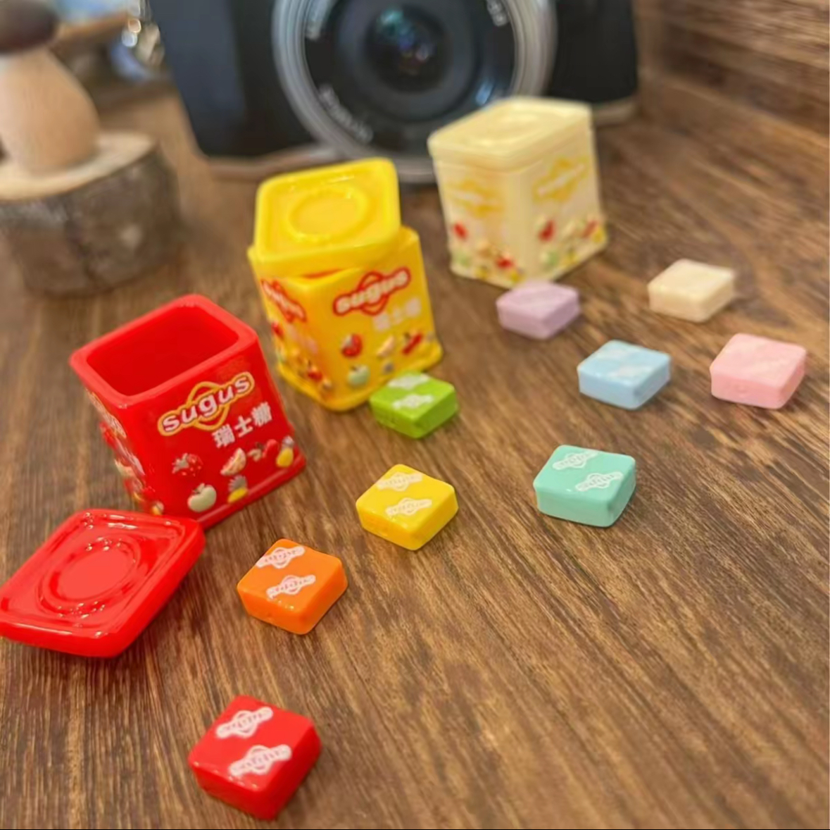 【juju家定制食玩】定制食玩 奶油胶diy 树脂配件 星爸爸咖啡