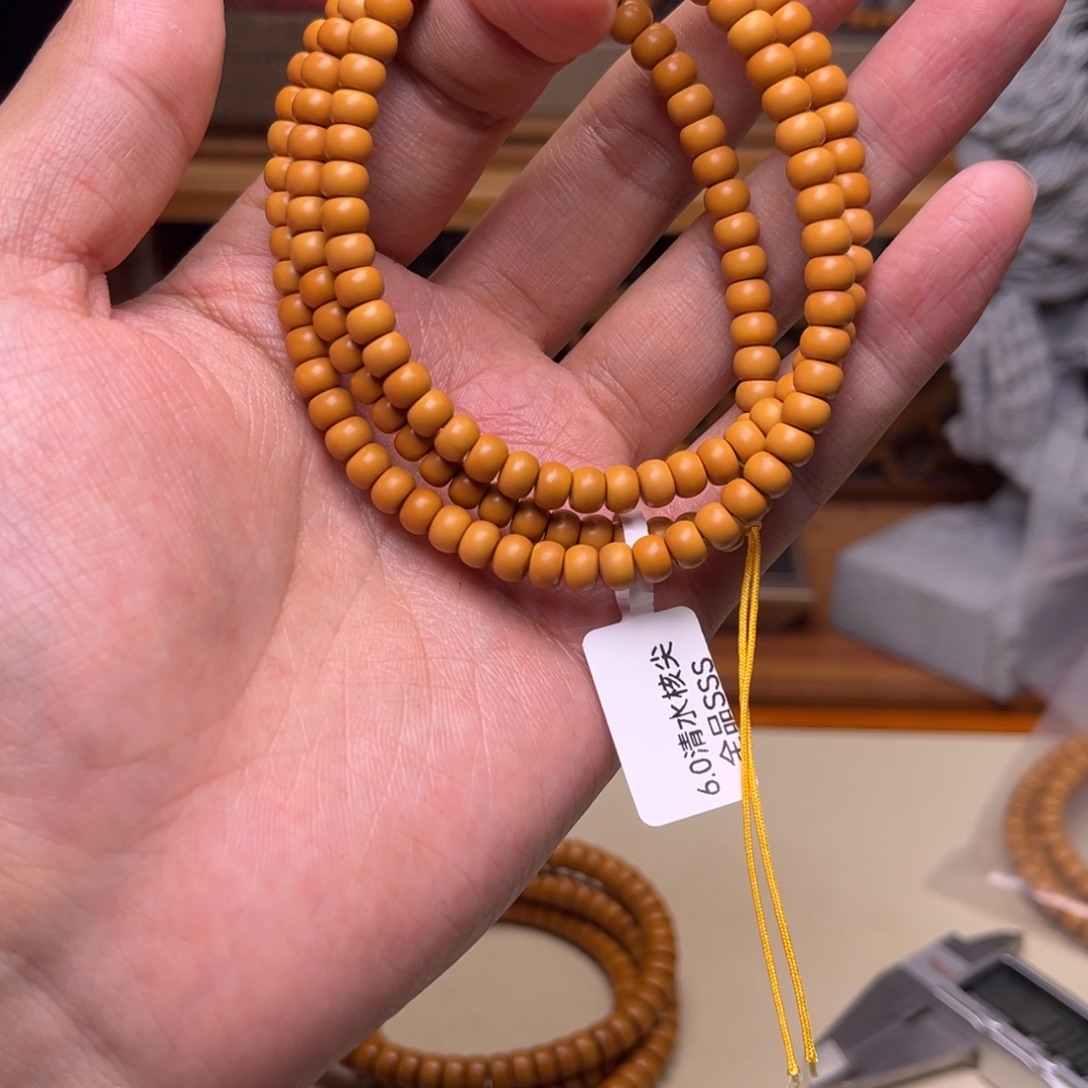 把件橄榄核sss橄榄核核尖@@长串6.0苹果珠