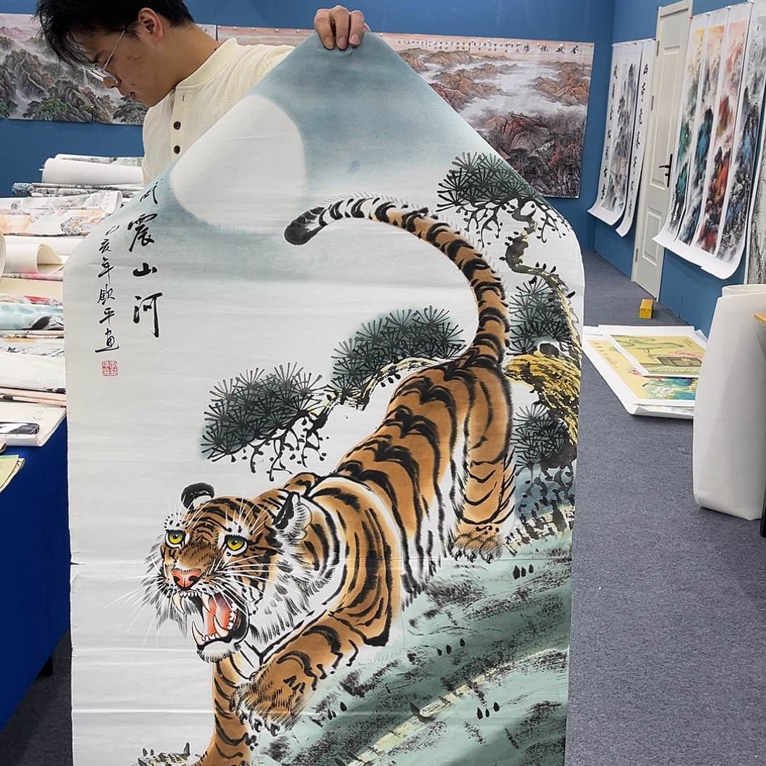 国画纯手绘作品欣赏