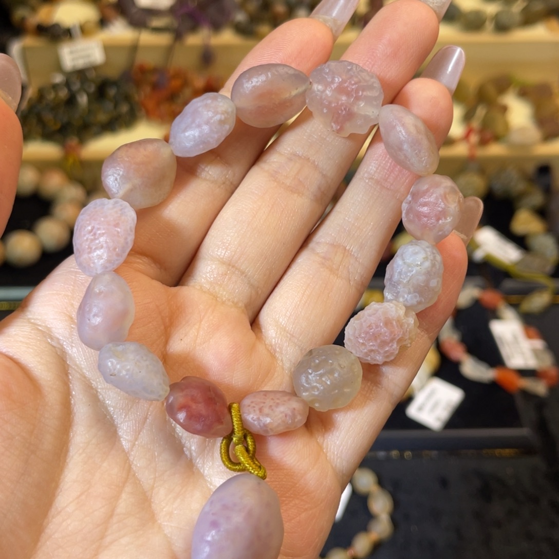 玛瑙/玉髓未镶嵌手链