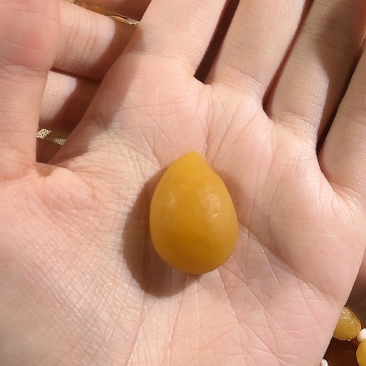 花***朵琥珀未镶嵌颈饰蜜蜡海漂单颗（打孔不退换）