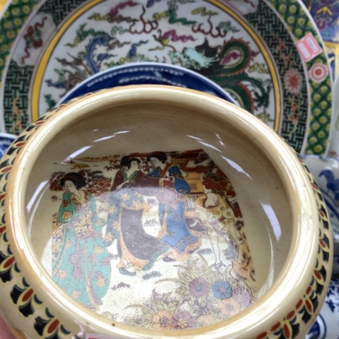 瓷片瓷器摆件瓷器摆件
