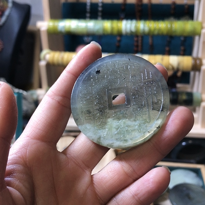 岫玉岫玉挂件未镶嵌