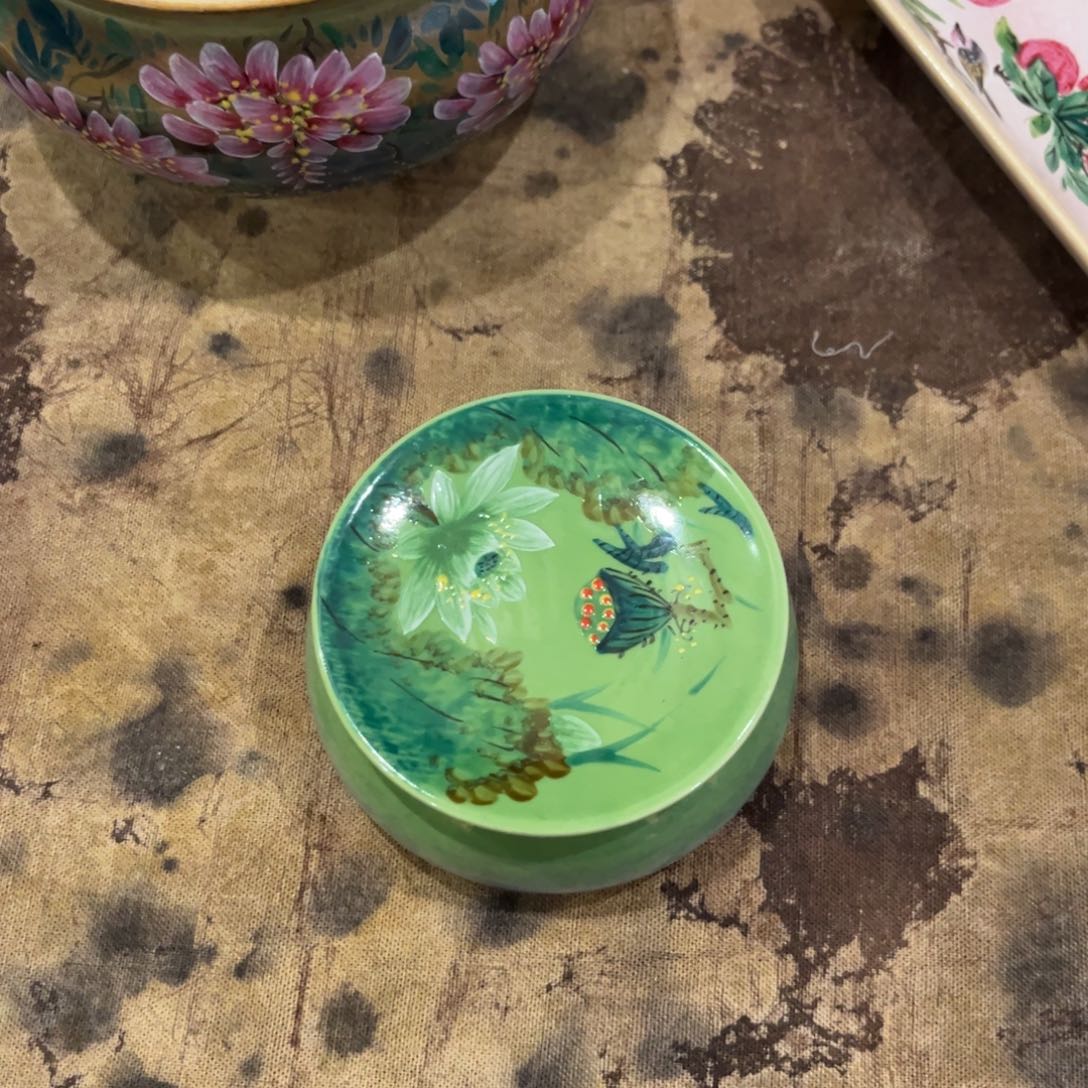 景德镇柴烧手工手绘陶瓷