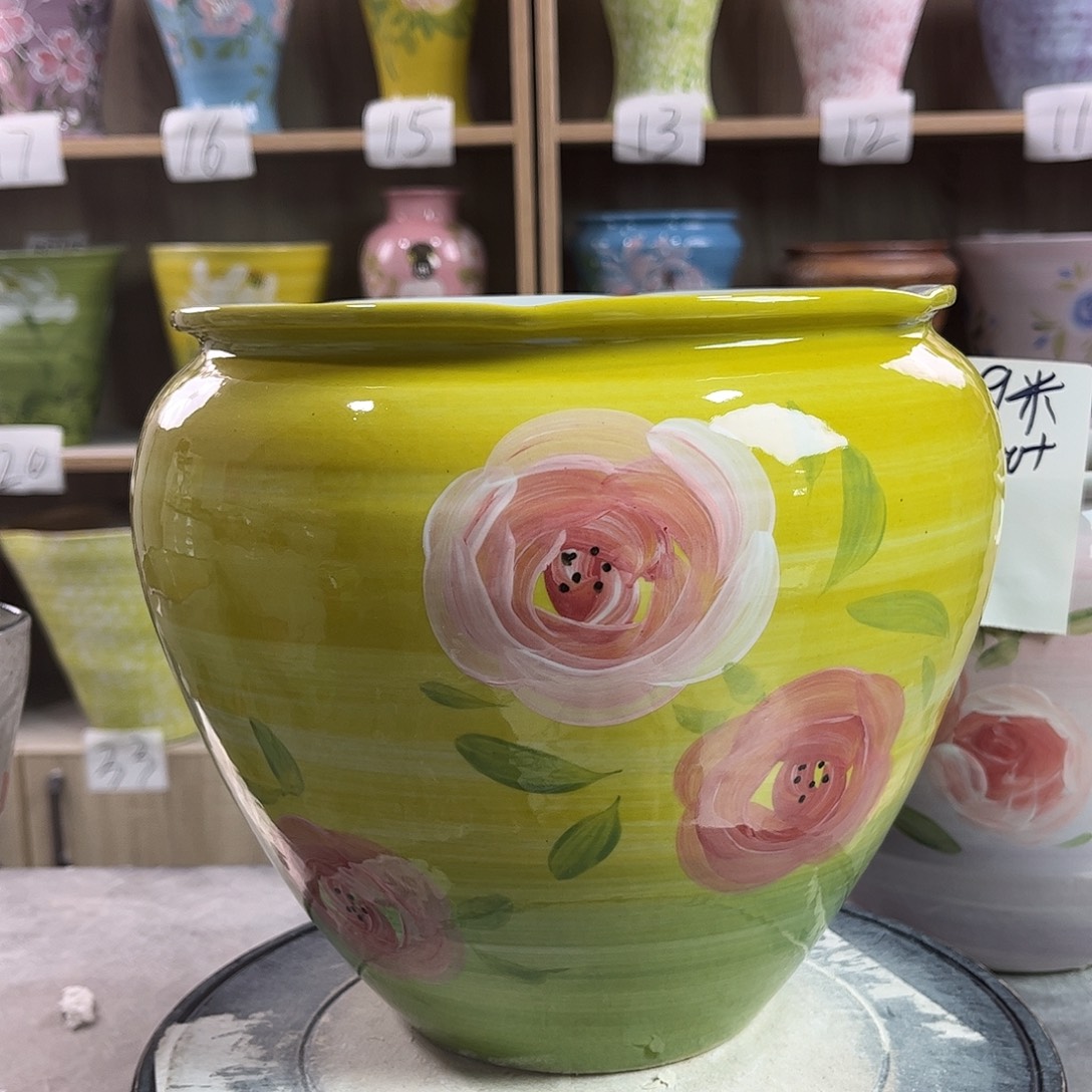 景德镇陶瓷花盆花盆