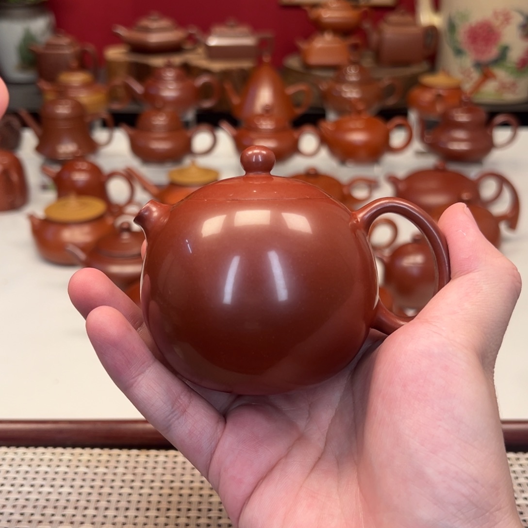 没***愁茶壶紫砂潮州手拉壶手拉壶