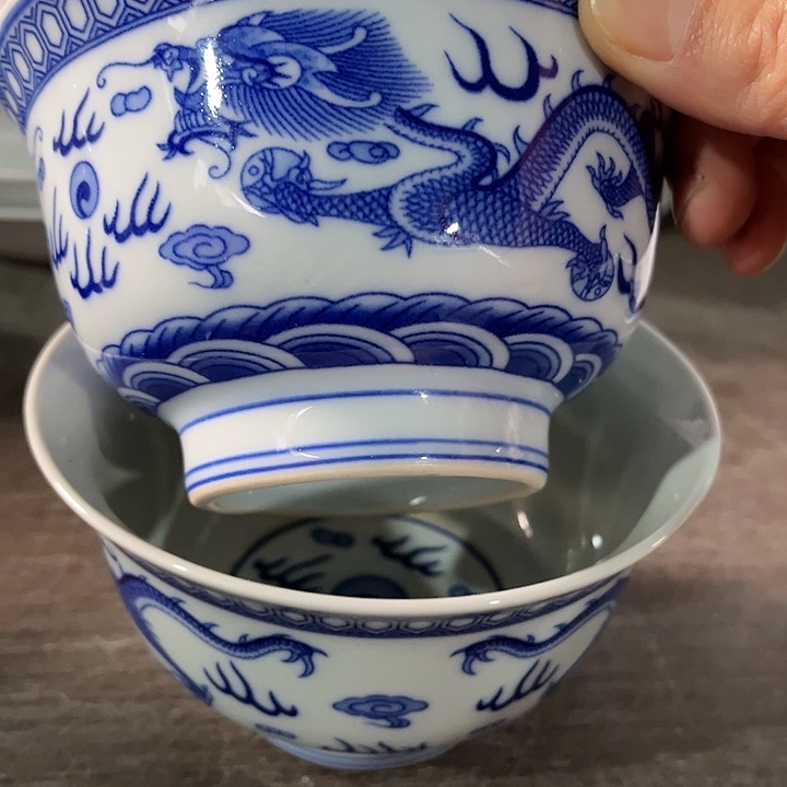 瓷片直径11.5厘米，发2个