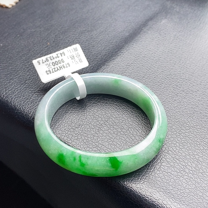 未镶嵌手镯翡翠54+贵妃15