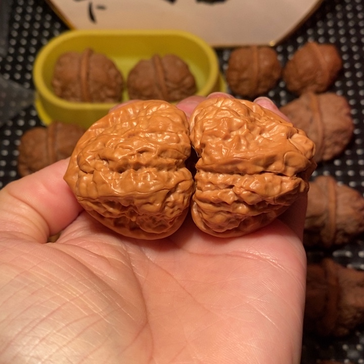 把件文玩核桃开背大腿三角暴力恶蟾王