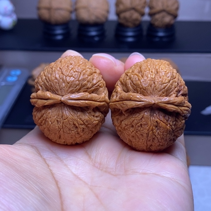 文玩核桃把件将军膀58