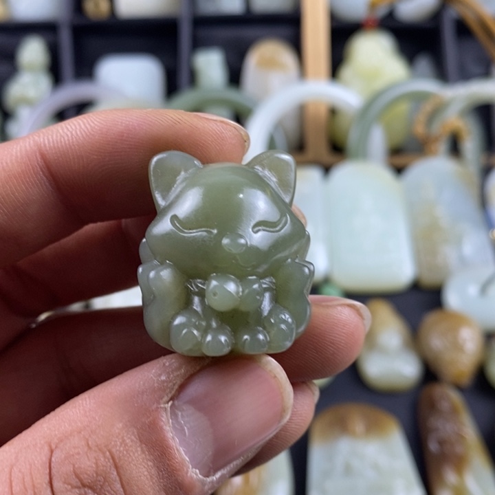 和田玉挂件未镶嵌