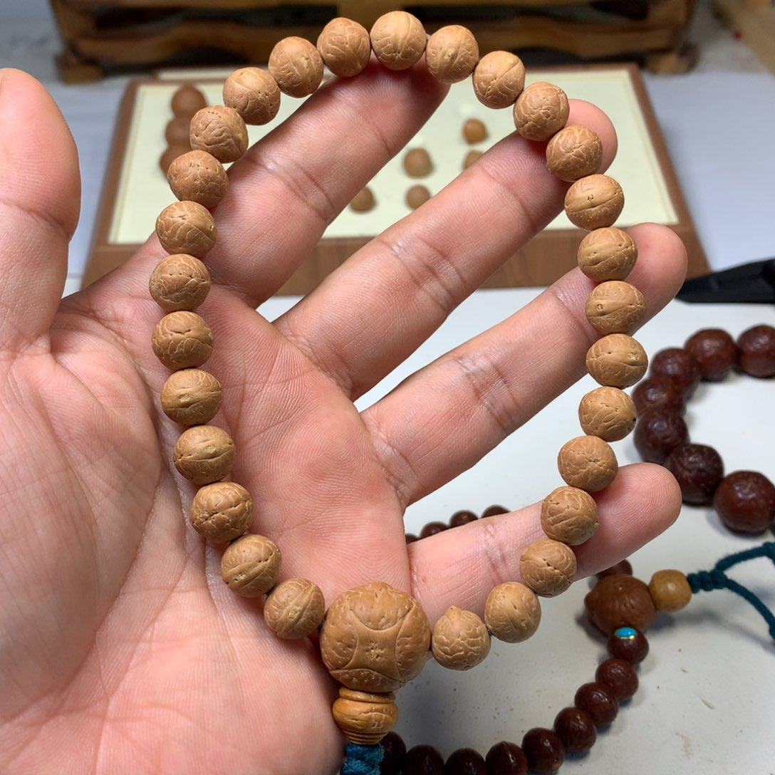 凤眼菩提手串老树实心手持28颗