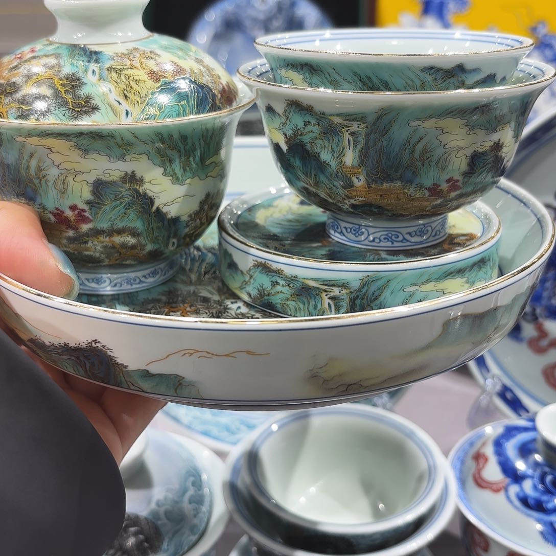 瓷片景德镇瓷器艺术