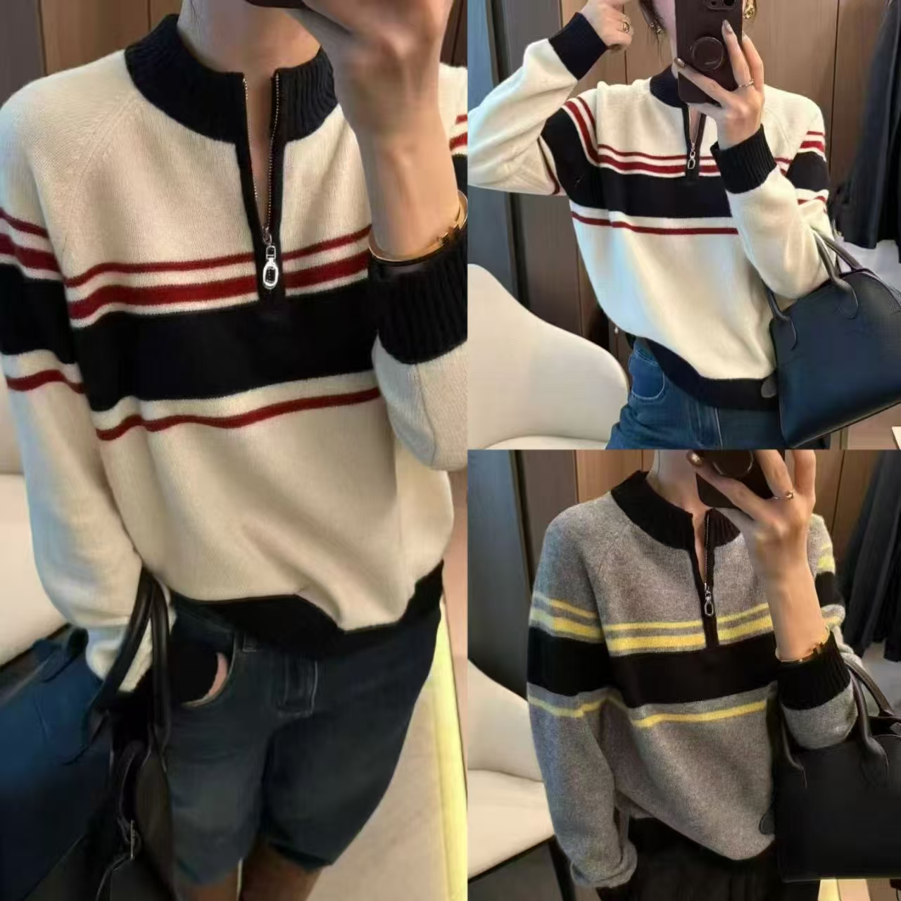 重磅韩系百搭气质毛衣针织合集捡漏【B10-B200】理性下单！