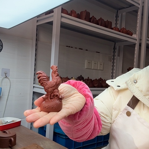 朱泥鸡茶宠茶宠茶宠