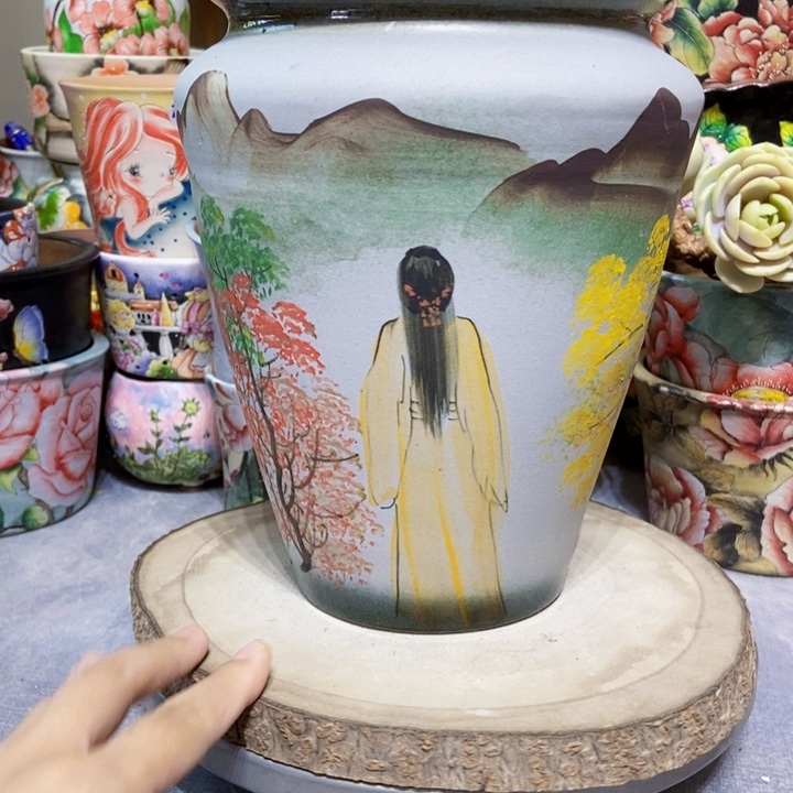 景德镇艺术手绘作品