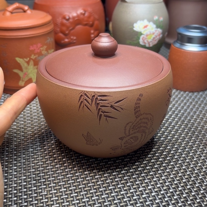 茶叶罐紫砂中高端紫砂茶叶罐