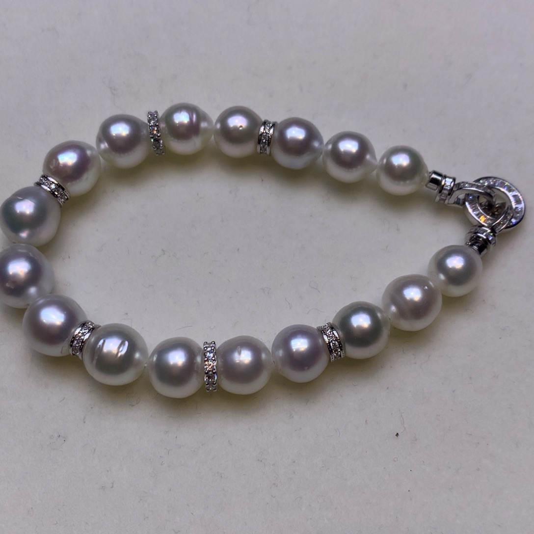 未镶嵌手链海水珍珠