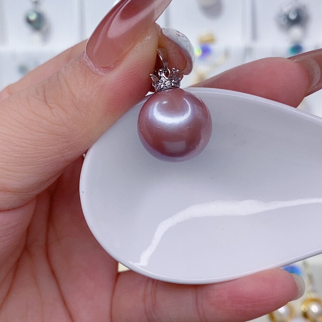 未镶嵌吊坠(赠链)淡水珍珠15➕