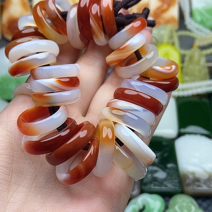 合金颈饰玛瑙/玉髓