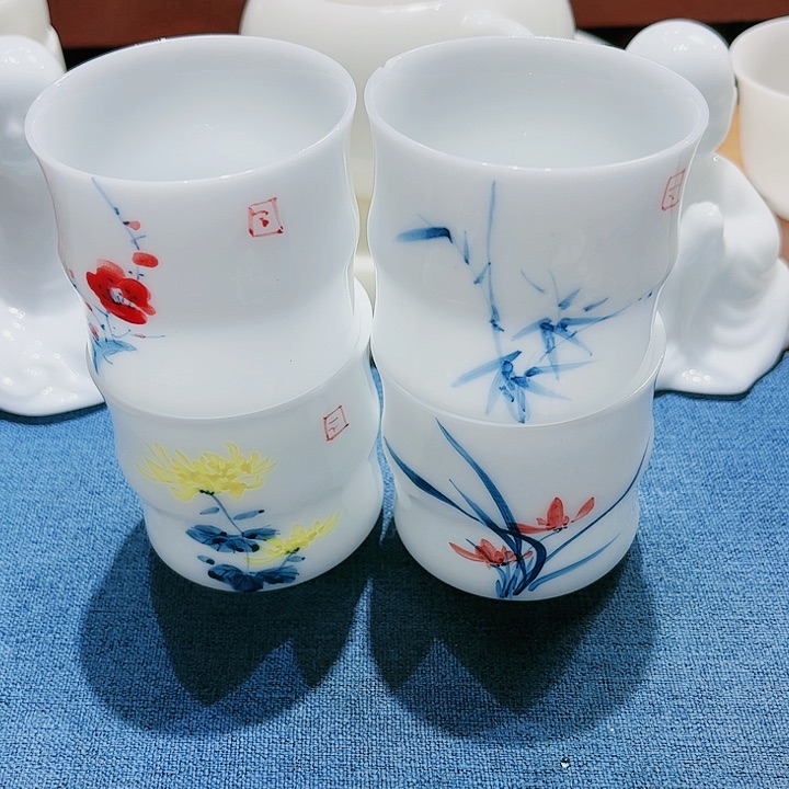 杯4个高冰95cc手绘111111