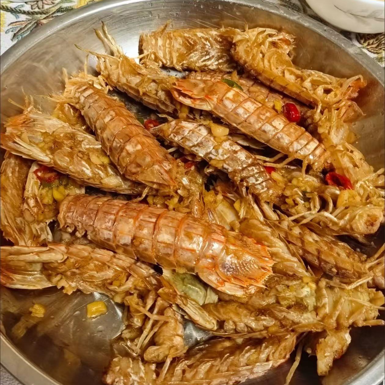 小船螃蟹爬虾3+2斤（保鲜不保活）