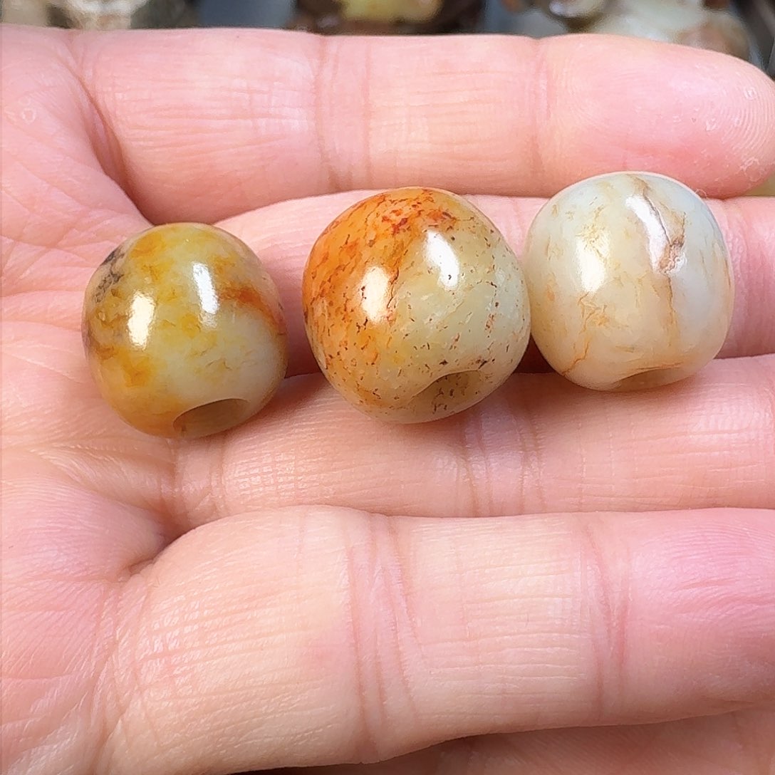 和田玉车挂未镶嵌