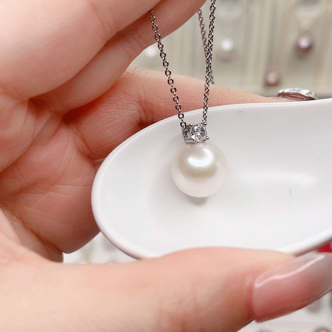 吊坠(赠链)淡水珍珠合金