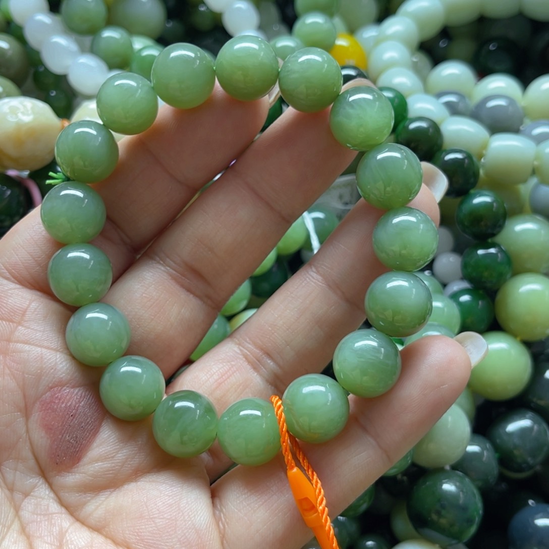 和田玉手链未镶嵌