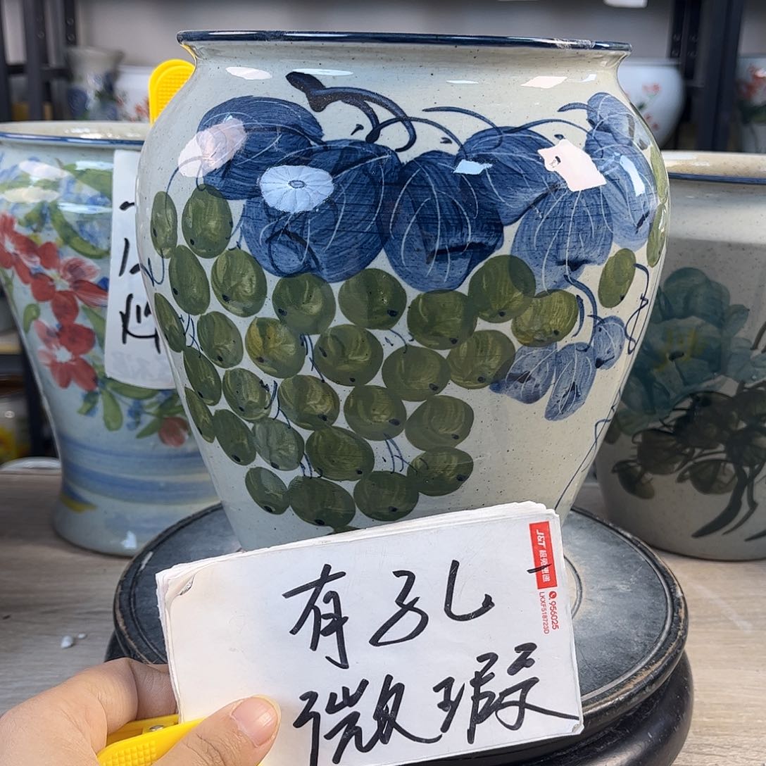 罐Cc1景德镇陶瓷花盆