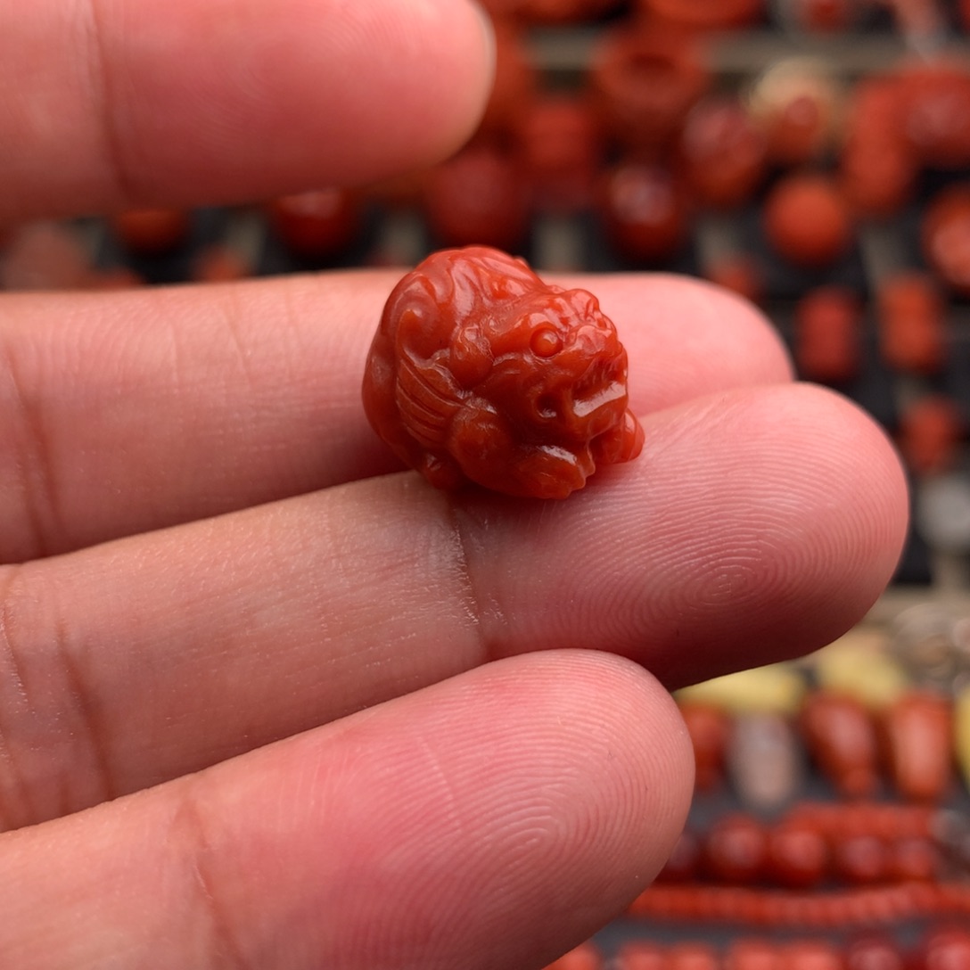南红玛瑙貔貅12未镶嵌
