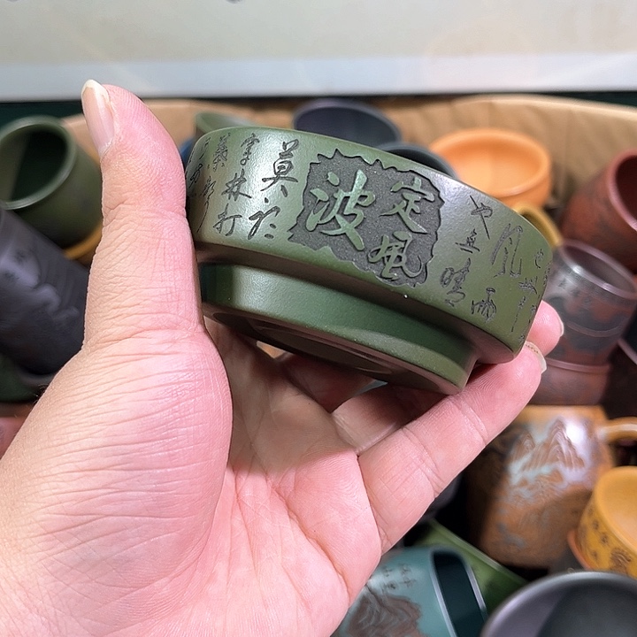 茶杯紫砂全手工紫砂主人杯