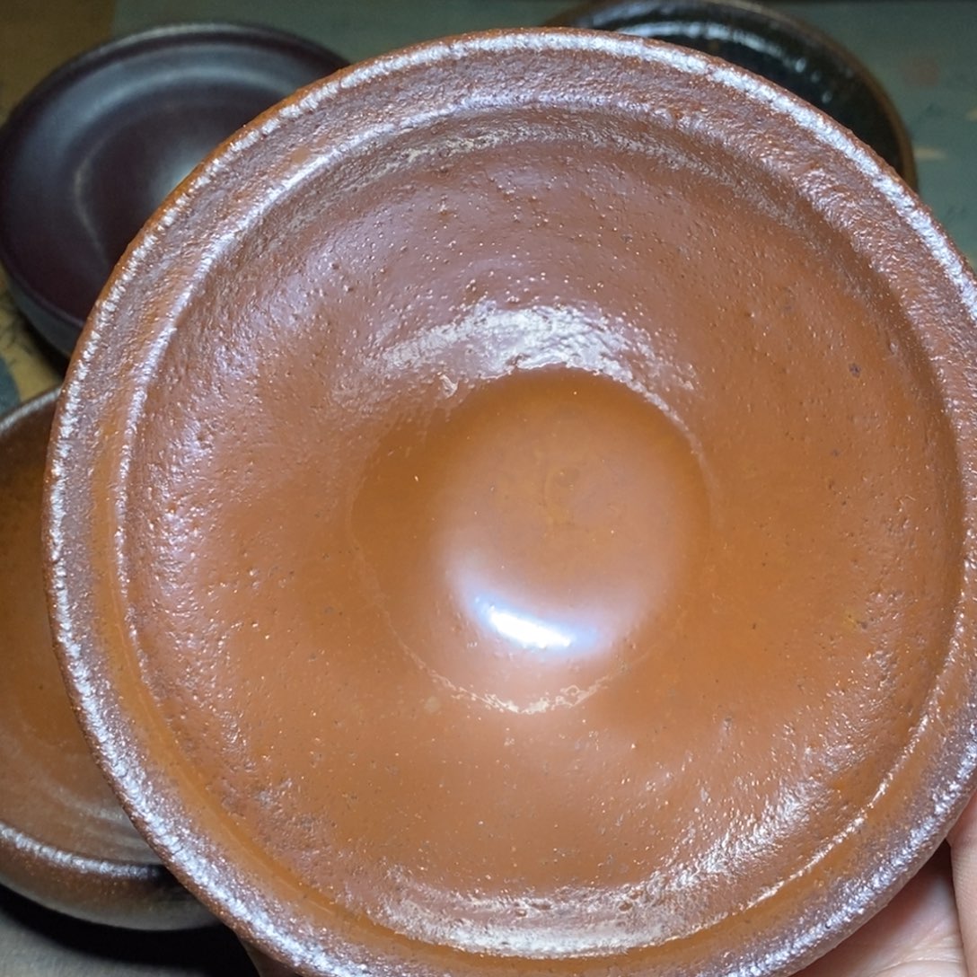 ****友建盏龙窑柴烧手工