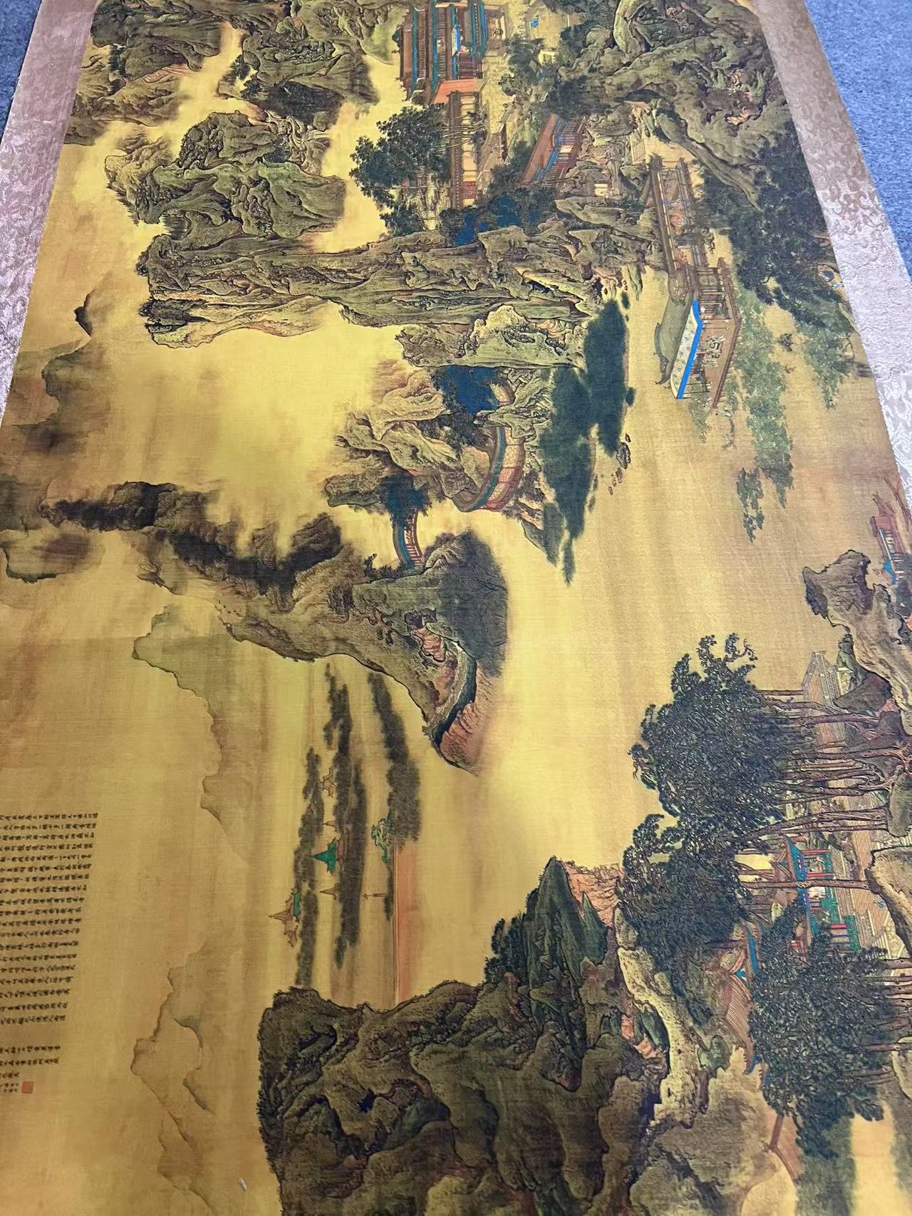 墨冰优选—阿房宫画【精品高清复仿】