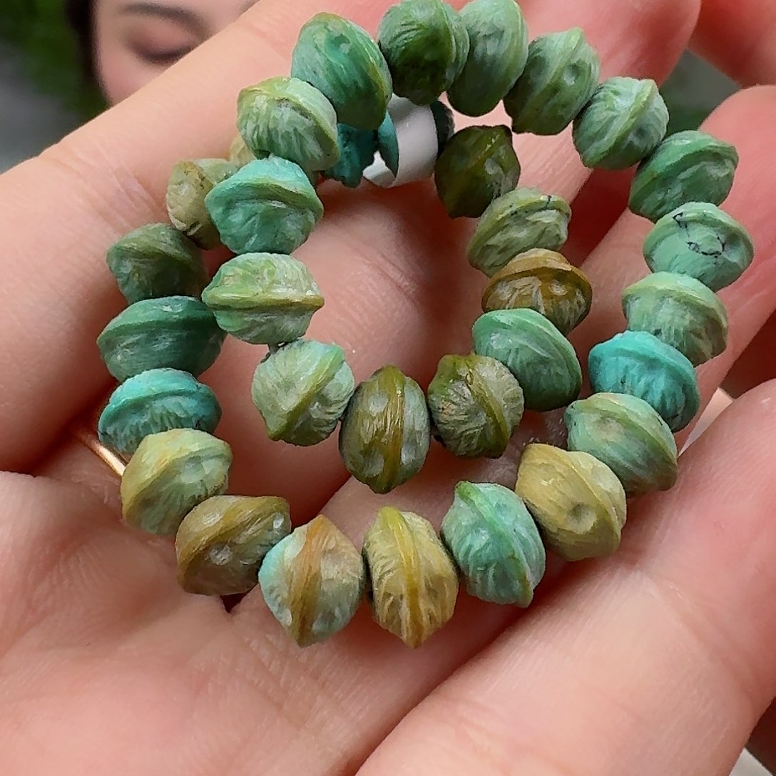 绿松石珠宝奇石未镶嵌