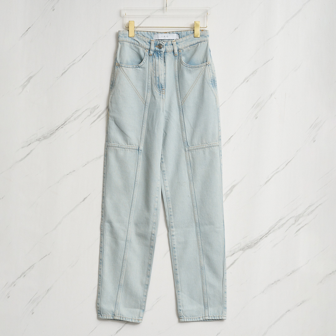 IRO女士拼接水洗牛仔裤IOGP00151
