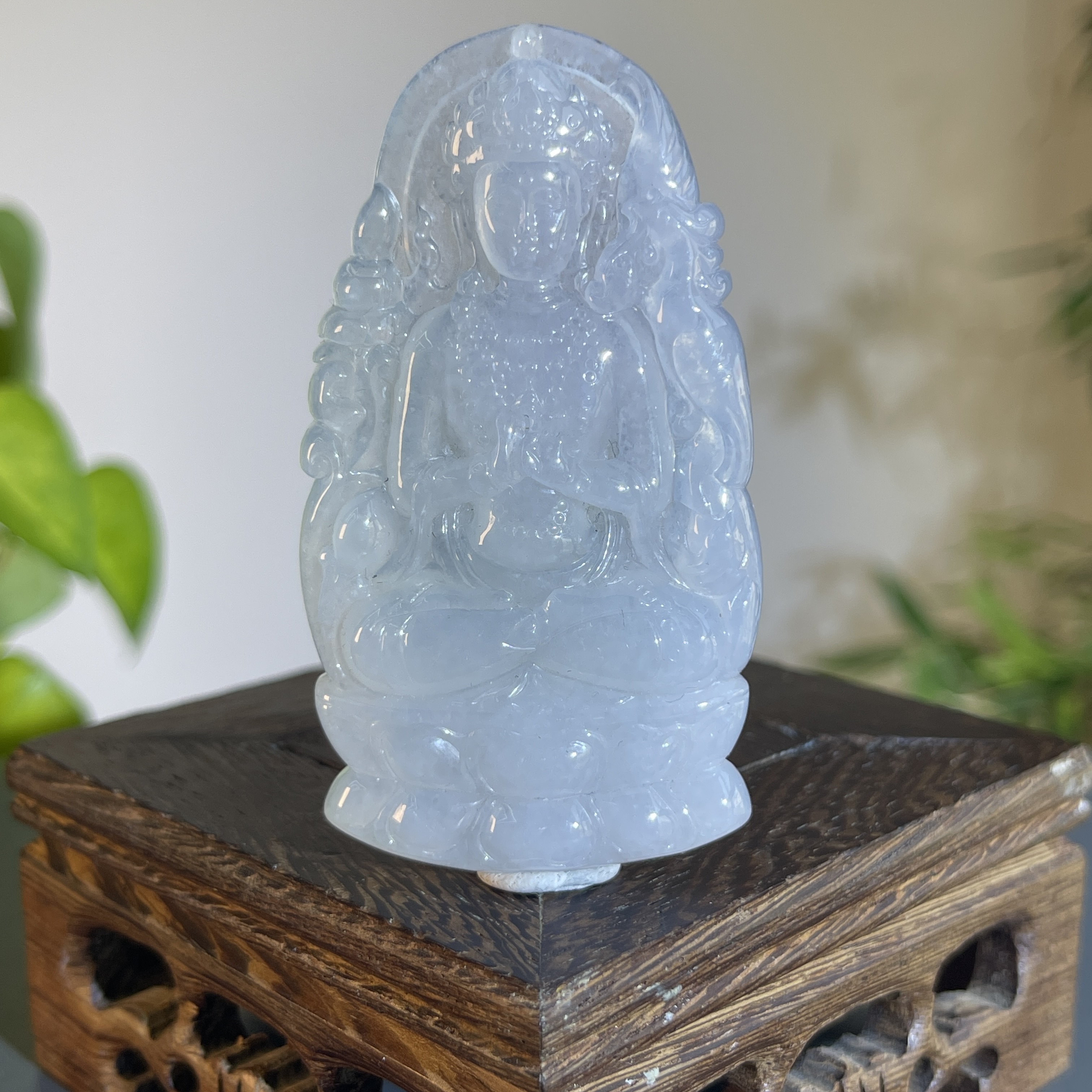 JXB13-152  天然翡翠缅甸A货 度母