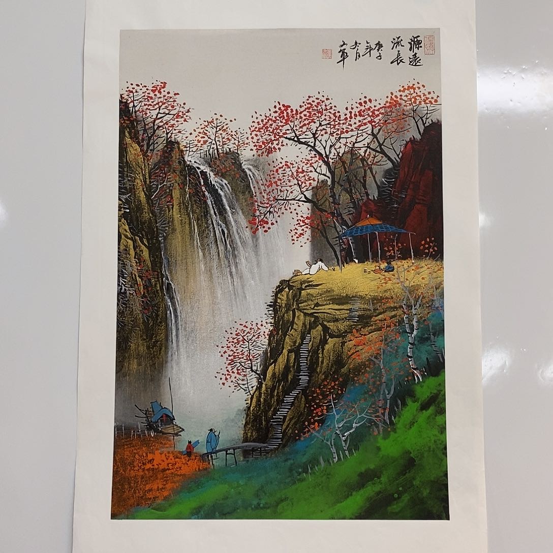 国画李文军老师作品