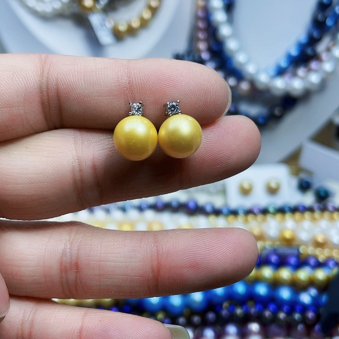 淡水珍珠颈饰银S925镶嵌