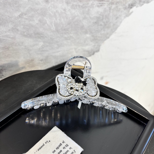 蝴蝶结kt花花字母抓夹FJ1594