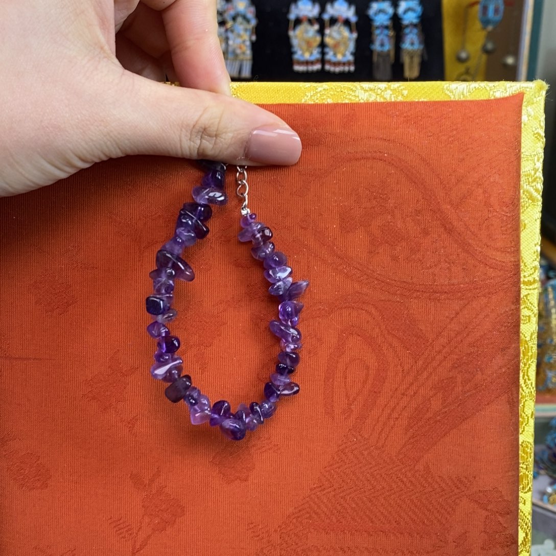 未镶嵌珠宝半成品紫晶