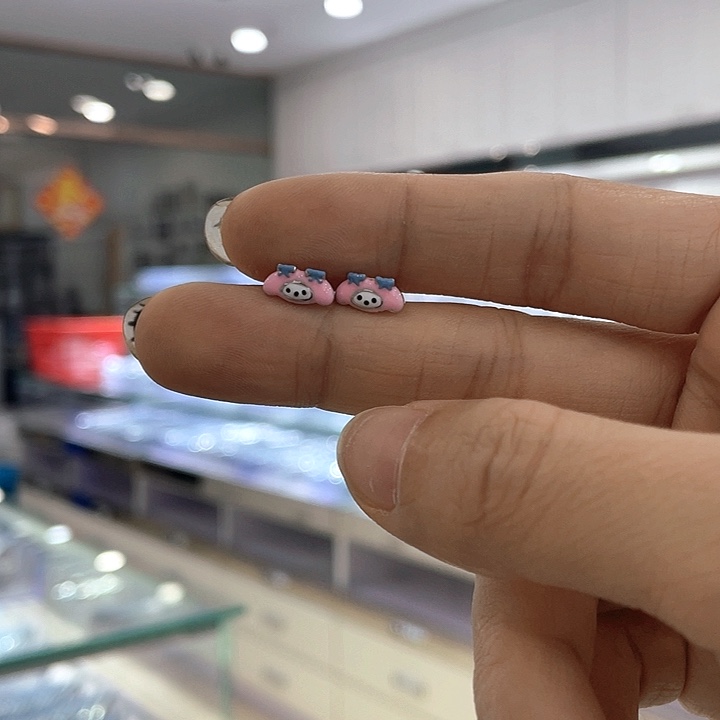 925银纯银耳饰纯银