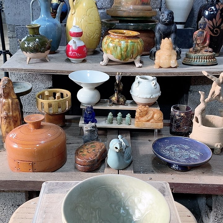 瓷片幽*摆件摆件摆件摆件