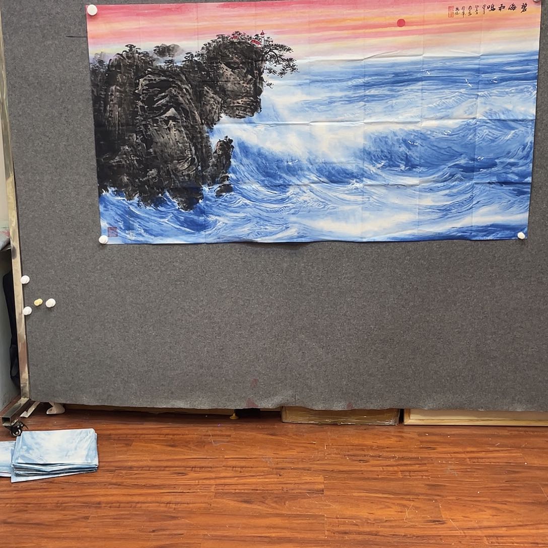 国画我们一起努力奔跑在线