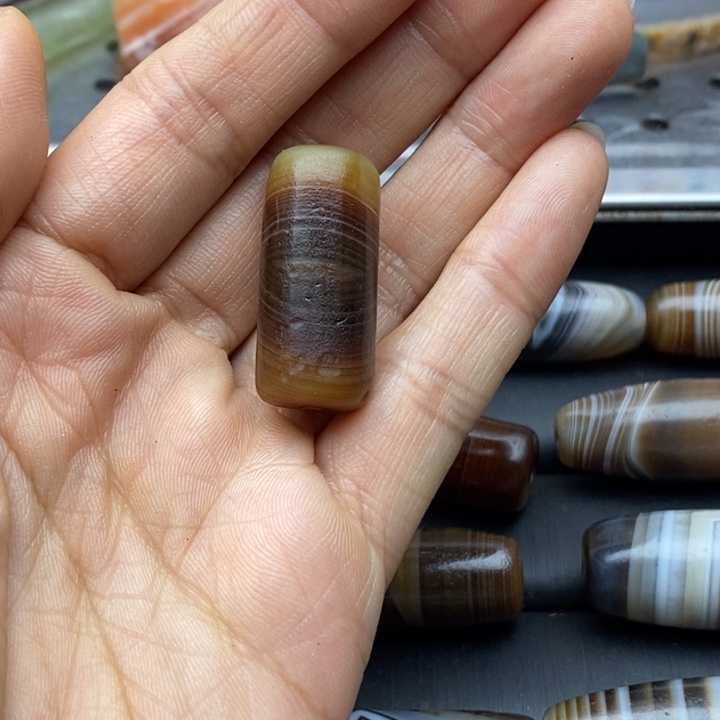 1***3玛瑙/玉髓合金颈饰